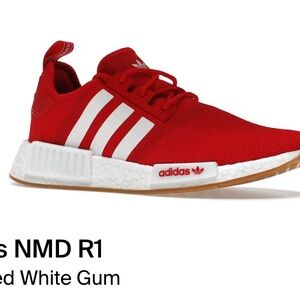 Adidas NMD R1 Red White Gum